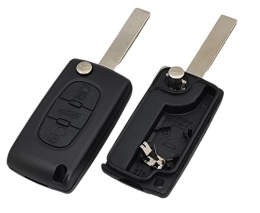 Obudowa Pilota | bateria w obudowie | HU83 | bagażnikv| Peugeot Citroen