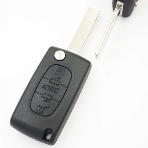 Obudowa Pilota | bateria w obudowie | HU83 | bagażnikv| Peugeot Citroen