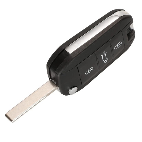 Obudowa Pilota Citroen Peugeot Jeep 3 przyciski grot HU83 ( bagażnik)