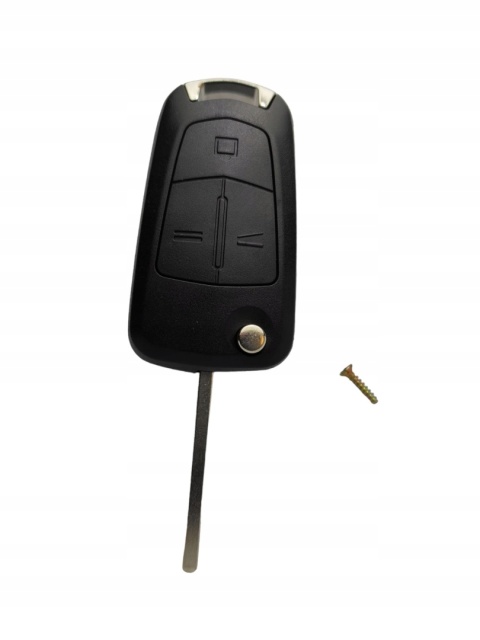 Obudowa Pilota | 3 przyciski | czarne | HU100 | Opel