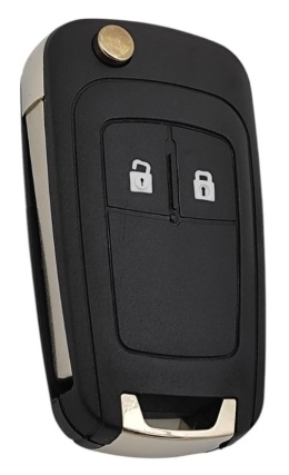 Obudowa Pilota | 2 przyciski | Białe | HU100 | Opel