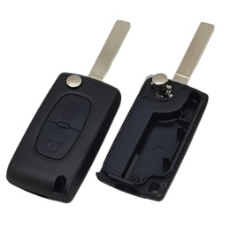 Obudowa Pilota | bateria na płytce | VA2 | 2 przyciski | Peugeot Citroen
