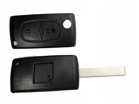 Obudowa Pilota | bateria na płytce | HU83 | 2 przyciski| | Peugeot Citroen
