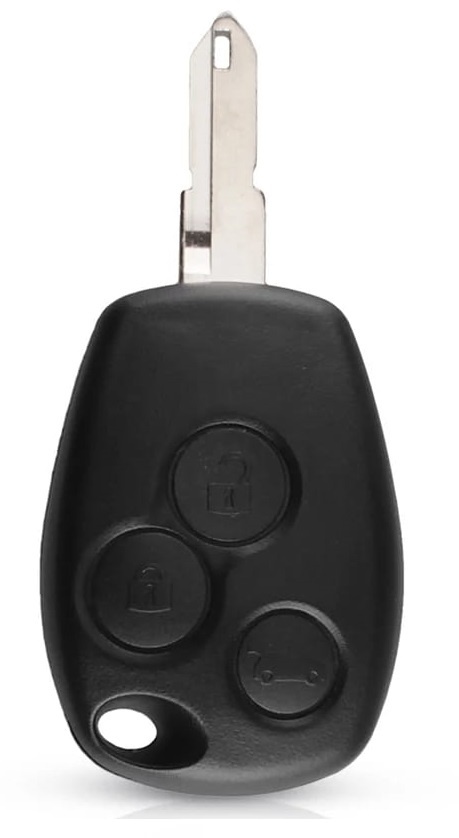 Obudowa Pilota Renault 3 przyciski na śrubkę, NE72 bateria w obudowie