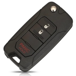 OBUDOWA pilota kluczyk JEEP Chrysler DODGE 2 przyciski PANIC scyzoryk SIP22