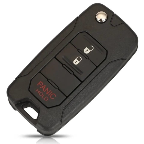 OBUDOWA pilota kluczyk JEEP Chrysler DODGE 2 przyciski PANIC scyzoryk SIP22