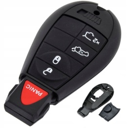 Obudowa PILOTA KLUCZYK DODGE JEEP CHRYSLER 4 PRZYCISKI plus PANIC grot CY24