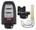 Obudowa Pilota Audi 4 przyciski przyciski PANIC A3 A4 A5 A6 A7 A8 Q5 Q7