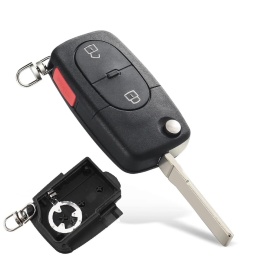 Obudowa Pilota Audi VW SEAT SKODA 2 przyciski + PANIC HU66