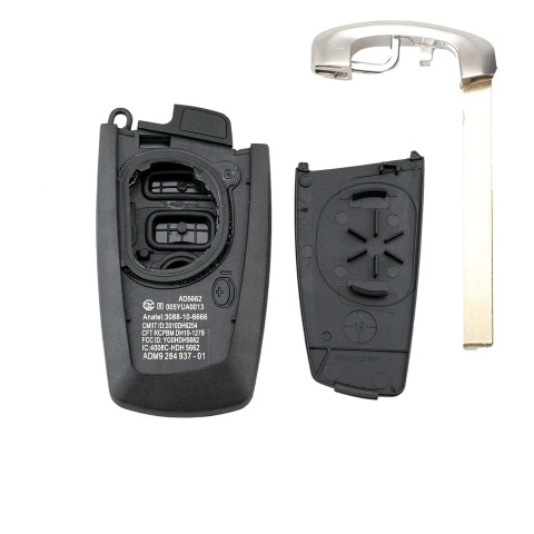 Obudowa Pilota | BMW | 3 przyciski | HU100R / HU127T | czarny