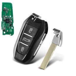 Obudowa Pilota Citroen Peugeot Opel Jeep keyless HU83 wolne ręce 3 przycisk