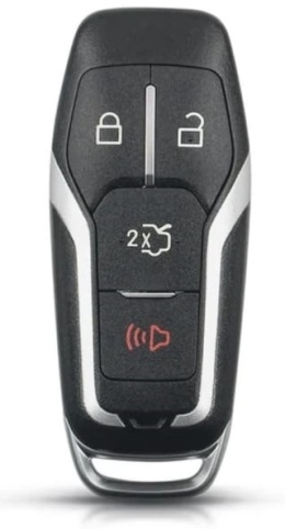 Obudowa Pilota FORD C-MAX GALAXY MONDEO 4 PRZYCISKI HU101 PANIC WOLNE RĘCE