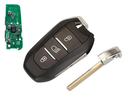 Obudowa Pilota Kaseta Citroen Peugeot Opel keyless HU83 wolne ręce światło