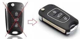 Obudowa Pilota | ramka chrom | HY22 | Kia Hyundai