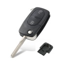 Obudowa Pilota Kluczyk Audi 2 przyciski bateria 2032 A3 A4 A6 grot HU66