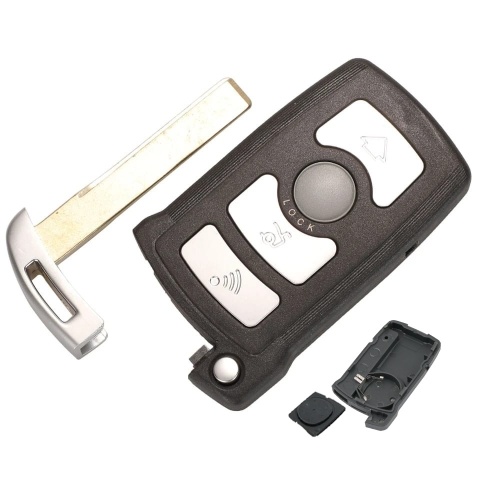 Obudowa Pilota | BMW | 4 przyciski | HU92 | bateria pod klapką