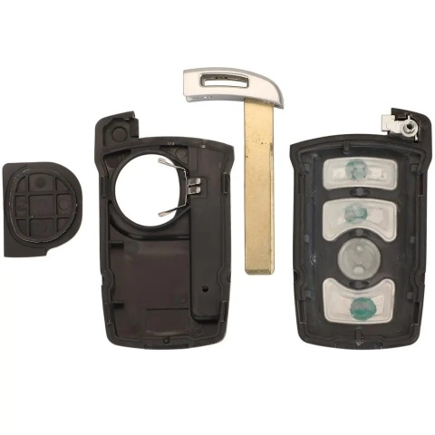 Obudowa Pilota | BMW | 4 przyciski | HU92 | bateria pod klapką