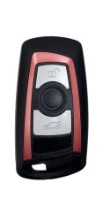 Obudowa Pilota Kluczyk BMW seria F 3 przyciski czerwona HU100R / HU127T