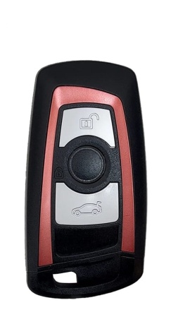 Obudowa Pilota Kluczyk BMW seria F 3 przyciski czerwona HU100R / HU127T
