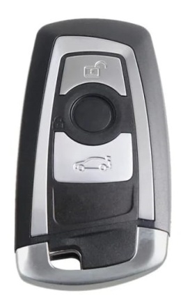 Obudowa Pilota Kluczyk BMW srebrna ramka 3 przyciski F10 F11 F20 F30 LCI