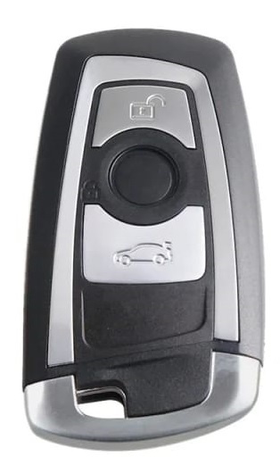 Obudowa Pilota Kluczyk BMW srebrna ramka 3 przyciski F10 F11 F20 F30 LCI