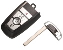 Obudowa Pilota Kluczyk FORD 4 Przyciski PANIC Mustang Mondeo Escape Focus