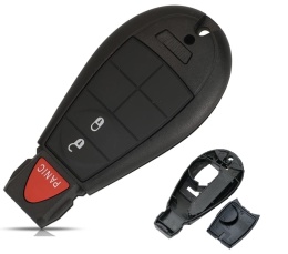 Obudowa Pilota Kluczyk JEEP DODGE CHRYSLER 2 PRZYCISKI + PANIC grot CY24