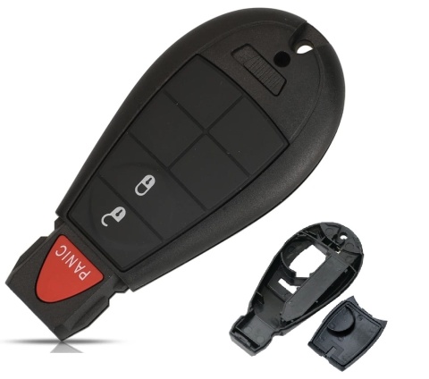 Obudowa Pilota Kluczyk JEEP DODGE CHRYSLER 2 PRZYCISKI + PANIC grot CY24
