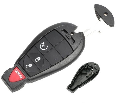 Obudowa Pilota Kluczyk Jeep DODGE Chrysler 3 przyciski + PANIC na zatrzask!