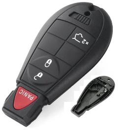 Obudowa Pilota Kluczyk Jeep DODGE Chrysler 3 przyciski + PANIC na zatrzask