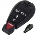 Obudowa Pilota Kluczyk Jeep DODGE Chrysler 4 przyciski + PANIC na zatrzask
