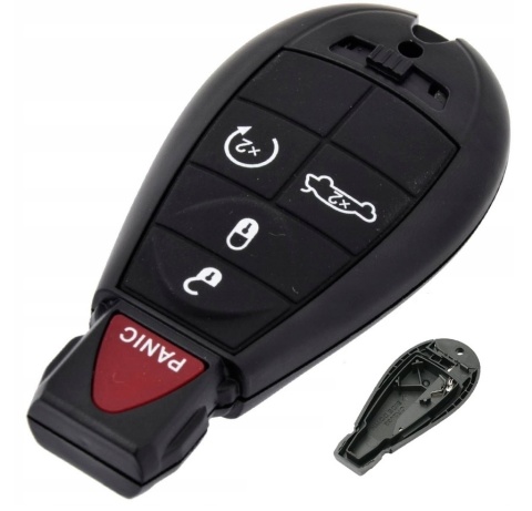 Obudowa Pilota Kluczyk Jeep DODGE Chrysler 4 przyciski + PANIC na zatrzask