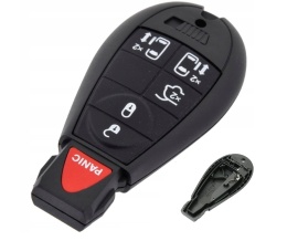 Obudowa Pilota Kluczyk Jeep DODGE Chrysler 5 przycisków + PANIC na zatrzask