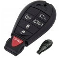 Obudowa Pilota Kluczyk Jeep DODGE Chrysler 5 przycisków + PANIC na zatrzask