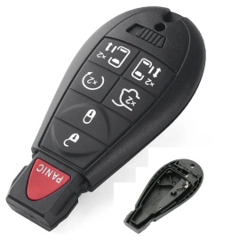Obudowa Pilota Kluczyk Jeep DODGE Chrysler 6 przycisków + PANIC na zatrzask