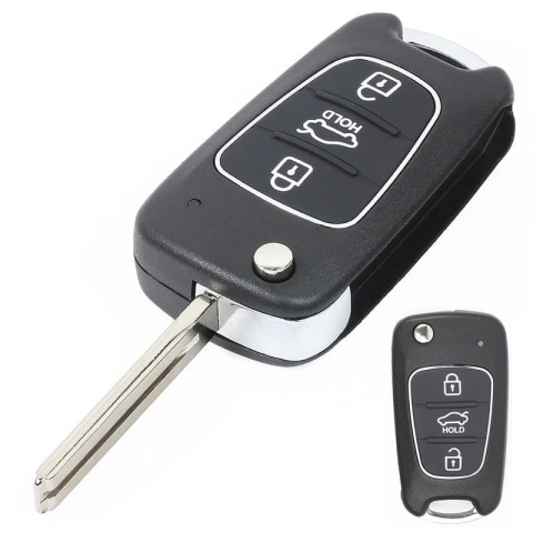 Obudowa Pilota | HOLD | ramka chrom | HY22 | Kia Hyundai