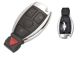 Obudowa Pilota Kluczyk Mercedes Rybka 3 przyciski + PANIC