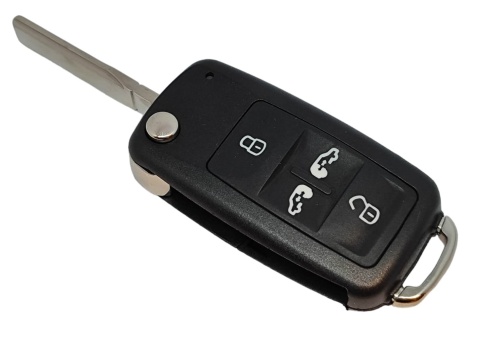 Obudowa Pilota Kluczyk VW Seat Sharan Touran Alhambra Multivan 4 przyciski