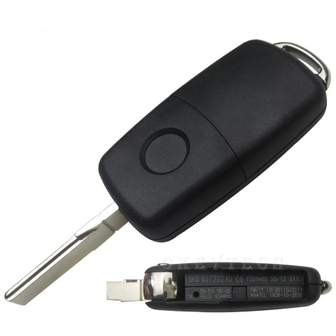 Obudowa Pilota VW Volkswagen Seat Skoda 2 przyciski NA BOLEC / KOŁEK