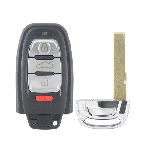 Obudowa Pilota kluczyk Audi 4 przyciski Panic A4 A5 A6 A7 A8 Q3 Q5 Q7