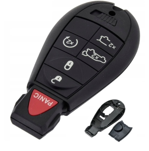 Obudowa Pilota kluczyk DODGE Jeep Chrysler 5 przycisków + PANIC grot CY24
