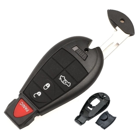 Obudowa Pilota kluczyk Jeep DODGE Chrysler 3 przyciski + PANIC KLAPKA