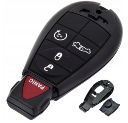 Obudowa Pilota kluczyk Jeep DODGE Chrysler 4 przyciski + PANIC grot CY24