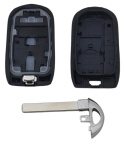 Obudowa Pilota kluczyk Opel Chevrolet 3 przyciski HU100 wolne ręce