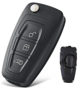 Obudowa pilota Ford Transit Courier Custom HU101 3 przyciski, na baterie