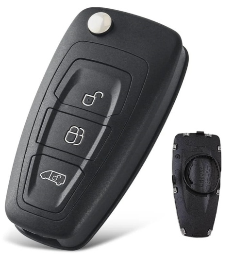 Obudowa pilota Ford Transit Courier Custom HU101 3 przyciski, na baterie