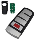 Pilot Kluczyk Passat B6 C7 CC ID48 315 MHz HU66 4 przyciski PANIC