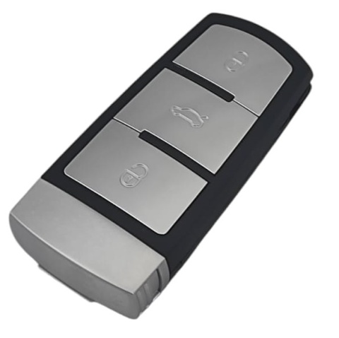 Pilot Kluczyk z elektroniką Passat B6 B7 CC ID48 433 MHz 3 przyciski HU66