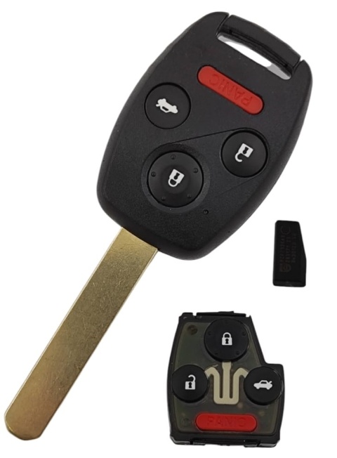 Kluczyk Honda CIVIC JAZZ ACCORD CR-V ODYSSEY 315 MHz ID46 7936 3+1 PANIC