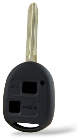 Kluczyk Pilot Obudowa| STRONG |TOYOTA AVENSIS YARIS RAV-4 TOY43 2 przyciski